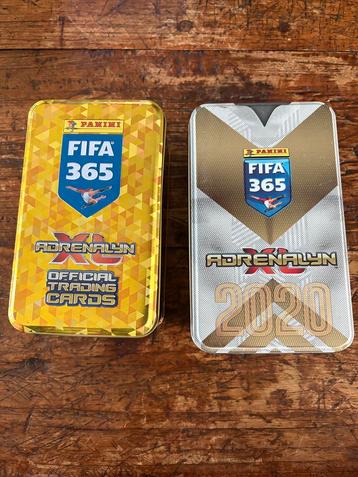 Opbergblikken voor FIFA voetbalkaartjes. beschikbaar voor biedingen