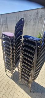 75 Stapelbare stackchair stoelen, Huis en Inrichting, Ophalen, Gebruikt, Vijf, Zes of meer stoelen