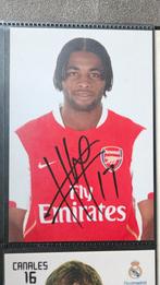 10x15cm foto originele handtekening Song Arsenal, Ophalen of Verzenden, Zo goed als nieuw, Buitenlandse clubs, Spelerskaart