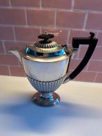 Verzilverde antieke theepot, Antiek en Kunst, Antiek | Goud en Zilver, Ophalen of Verzenden