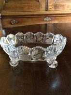 ANTIEKE KRISTALLEN SCHAAL, Ophalen of Verzenden