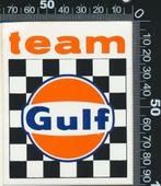 Sticker: Gulf - Team Gulf, Ophalen of Verzenden, Zo goed als nieuw, Auto of Motor