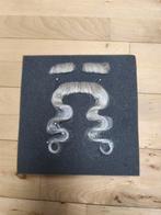 Sinterklaas Snor & Wenkbrauwen buffelhaar - Bram look, Ophalen of Verzenden