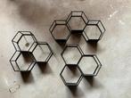 Wandplank hexagon 3 stuks, Ophalen of Verzenden, Zo goed als nieuw