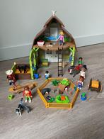 PLAYMOBIL Spirit Schuur (70118), Kinderen met dieren (70137), Ophalen of Verzenden, Zo goed als nieuw, Complete set