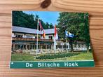 Oude kaart menukaart De Biltsche hoek, de bilt, Verzamelen, Ansichtkaarten | Nederland, Ophalen of Verzenden