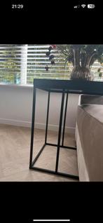 Richmond - Bijzettafel Oakura - Zwart, Ophalen, 50 tot 100 cm, Rond, Zo goed als nieuw