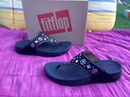 Fitflop maat 42 sandalen FitFlop Lulu Aztec Stud nieuw +doos, Zwart, Nieuw, Fitflop, Sandalen of Muiltjes