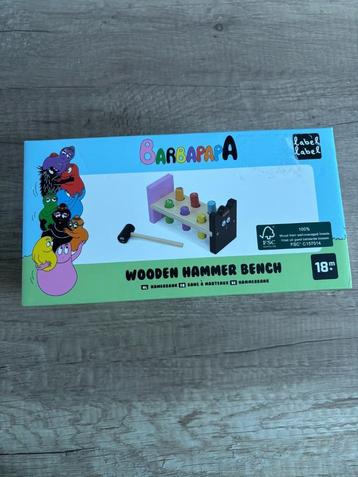 Barbapapa wooden hammer bench - nieuw beschikbaar voor biedingen