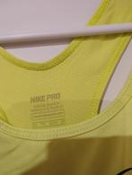 Nike Pro Sporttop - XS, Kleding | Dames, Geel, Nike, Ophalen of Verzenden, Maat 34 (XS) of kleiner