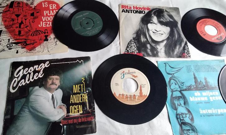 Ivan Heylen Rita Hovink Hydra The Strangers Lot SINGLES, Cd's en Dvd's, Vinyl Singles, Gebruikt, EP, Nederlandstalig, 7 inch, Ophalen of Verzenden