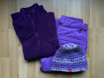 Pakket Skikleding set Broek + Muts en Pully