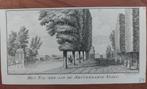 7/ Tolhek aan de Amsterdamse Vaart Haarlem gravure uit 1761, Ophalen of Verzenden