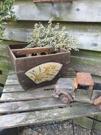 Mooie oude houten plukmand / rijstbak., Ophalen of Verzenden