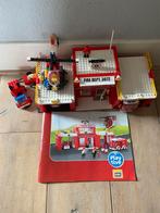 Brandweerkazerne Playtive. ‘Lego van Lidl’, Ophalen of Verzenden, Gebruikt, Bouwen