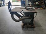 sterke oude houtzaag op krachtstroom zaagtafel, Ophalen, Gebruikt, Cirkelzaag, 70 mm of meer