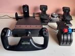 Saitek Pro Flight Yoke System, Computers en Software, Joysticks, Ophalen of Verzenden, Gebruikt, Saitek