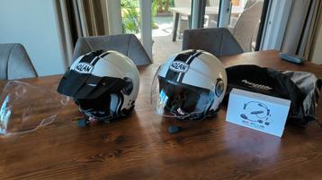 Nieuwe Nolan N21 helmen, XL en M.  +Sena intercom  beschikbaar voor biedingen