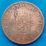 Nederlands-Indië 2½ cent 1920 - Wilhelmina (b), Verzenden, Koningin Wilhelmina, Overige waardes, Losse munt