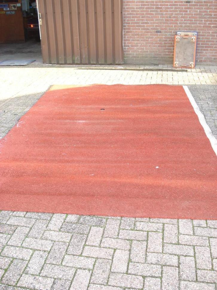 grote   schoonloopmat  400 x 250  cm, Tuin en Terras, Deurmatten, Zo goed als nieuw, Kunststof, Schoonloopmat, Binnen, Buiten