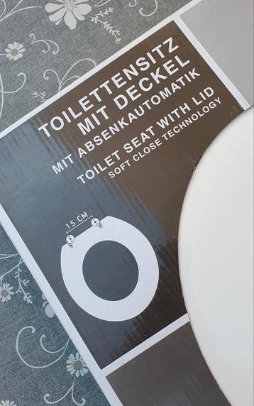 2x Nieuwe WC Brillen met Soft Close Deksel beschikbaar voor biedingen