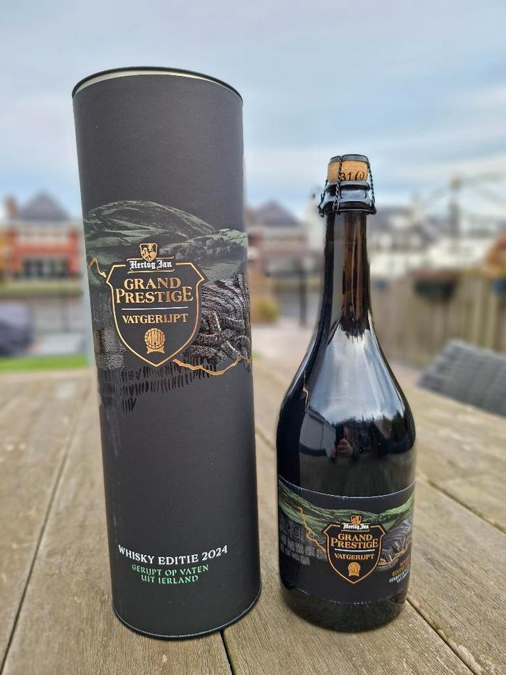 Hertog Jan Vatgerijpt #2024 Whiskey Editie (Ierland), Verzamelen, Biermerken, Nieuw, Flesje(s), Hertog Jan, Ophalen of Verzenden