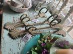 Old look metalen beugels voor hanging baskets foto 1 t/m 3, Minder dan 30 cm, Minder dan 60 cm, Belle Vieille Brocante, Nieuw