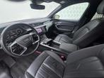 Audi e-tron e-tron 55 quattro advanced 95 kWh Trekhaak Leer, Automaat, Zwart, Parkeercamera, 43 €/maand