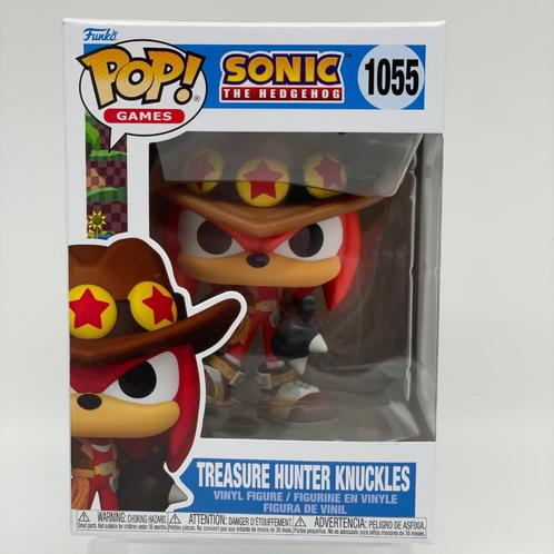 Funko Pop! Sonic the Hedgehog: Treasure Hunter Knuckles #105, Verzamelen, Poppetjes en Figuurtjes, Nieuw, Ophalen of Verzenden