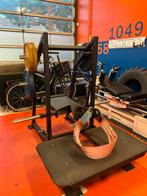 Belt squat plate loaded, Sport en Fitness, Ophalen, Zo goed als nieuw, Benen, Overige typen