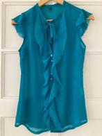 Benetton top maat XS, Kleding | Dames, Tops, Blauw, Benetton, Ophalen of Verzenden, Zo goed als nieuw