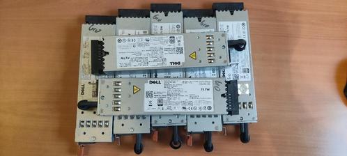7x Dell poweredge R610 voeding PSU 717 en 502 watt, Computers en Software, Interne voedingen, Gebruikt, Ophalen of Verzenden