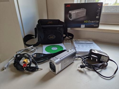 JVC GZ-VX715SE Everio Full HD, Audio, Tv en Foto, Videocamera's Digitaal, Gebruikt, Camera, Geheugenkaart, JVC, 8 tot 20x, Full HD