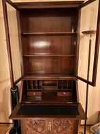 Mooie houten kast hand snijwerk, Antiek en Kunst, Ophalen