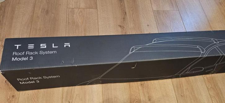 Tesla Model 3 Dakdragers (origineel), Auto diversen, Dakdragers, Zo goed als nieuw, Ophalen