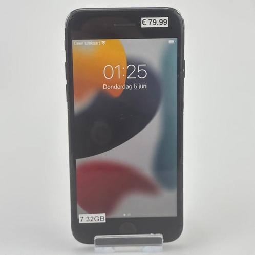iPhone 7 32GB Zwart, Telecommunicatie, Mobiele telefoons | Apple iPhone, Zo goed als nieuw