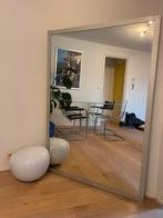 Grote zilveren spiegel, Ophalen, Gebruikt, 100 tot 150 cm, 100 tot 125 cm