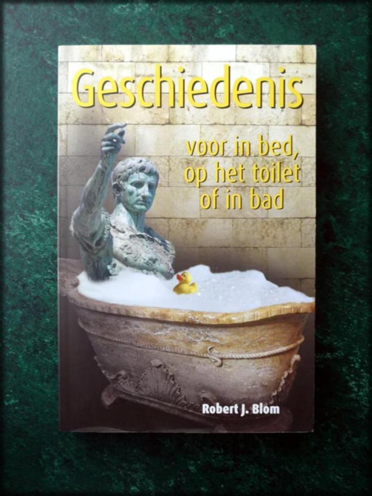 GESCHIEDENIS voor in BED, Toilet of in Bad - R J Blom, Boeken, Literatuur, Zo goed als nieuw, Verzenden