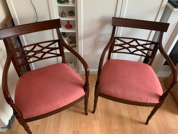 Antieke Stoelen uit Amerika Set van 2 beschikbaar voor biedingen