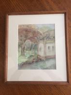Mooie aquarel van Hein Heertjes, Ophalen of Verzenden