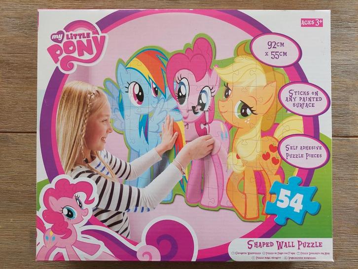My Little Pony Shaped Wall Puzzle Muur Puzzel Puzzel, Kinderen en Baby's, Speelgoed | Kinderpuzzels, Nieuw, 6 jaar of ouder, Meer dan 50 stukjes