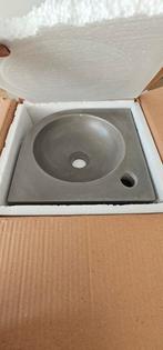 Betonnen Wastafel - 31,5x31,5x10cm, Doe-het-zelf en Verbouw, Ophalen, Nieuw, Steen, Wastafel
