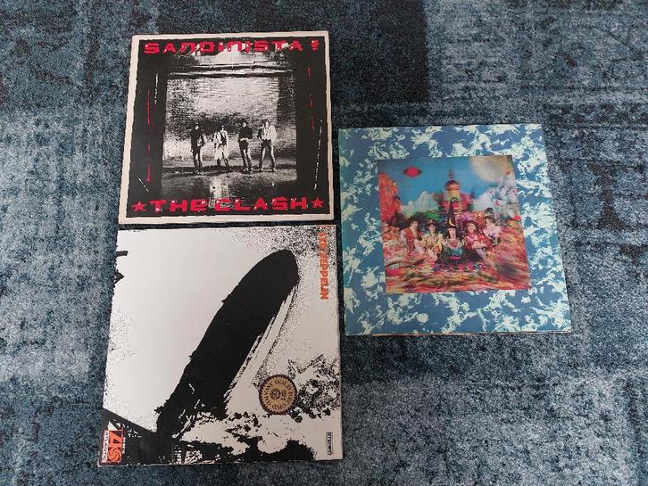 Partij 40 albums - Rock, Pop, New Wave, enz, vinyl, LP, Cd's en Dvd's, Vinyl | Pop, Gebruikt, 1980 tot 2000, 12 inch, Ophalen of Verzenden