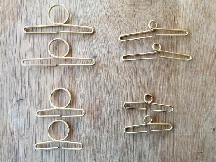 Permin borduurbeslag meerdere sets, goud- en zilverkleurig, Hobby en Vrije tijd, Borduren en Borduurmachines, Nieuw, Onderdeel of Toebehoren