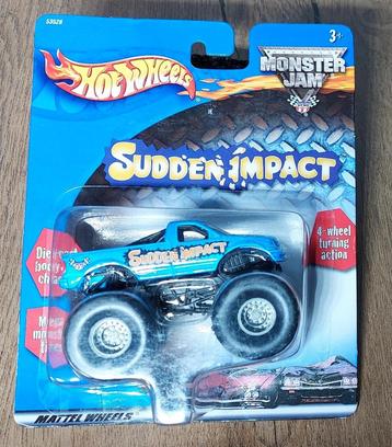 Hot Wheels Monster Jam SUDDEN IMPACT 2001 1/64 beschikbaar voor biedingen