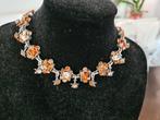 OTAZU schitterende fonkelende zeer opvallende ketting, Sieraden, Tassen en Uiterlijk, Kettingen, Ophalen of Verzenden, Zo goed als nieuw