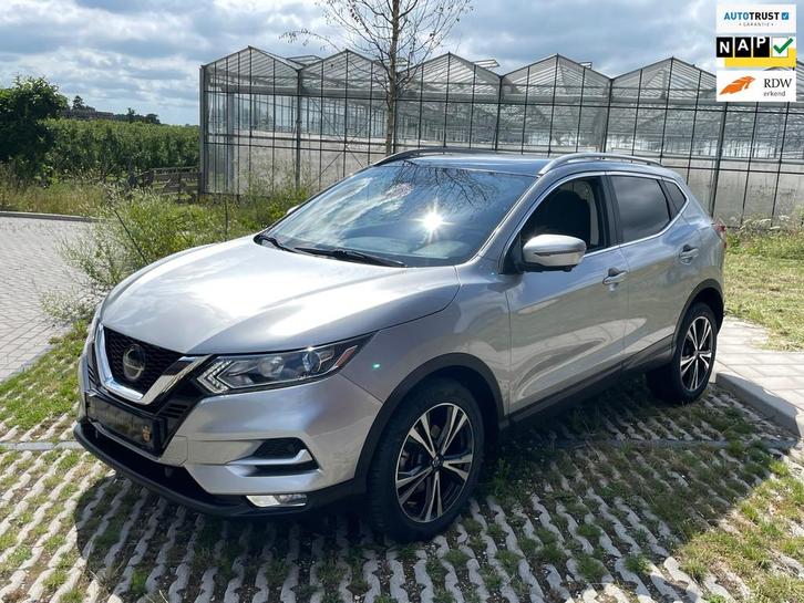 Nissan Qashqai 1.3 MHEV N-Connecta AUTOMAAT PANORAMADAK, Auto's, Nissan, Bedrijf, Te koop, Qashqai, 360° camera, ABS, Achteruitrijcamera