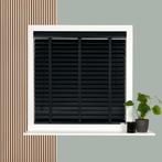 Veneta houten jaloezie 50mm, Huis en Inrichting, Ophalen, Gebruikt, 100 tot 150 cm, 100 tot 150 cm