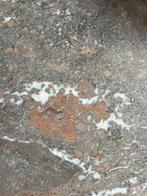 Vintage houten commode snijwerk met marmeren blad, Ophalen, Gebruikt