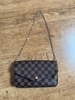 Louis Vuitton Felicie, Ophalen of Verzenden, Zo goed als nieuw, Bruin, Handtas